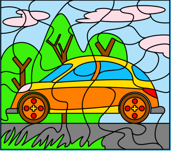 VW Coloring by Arjuna
